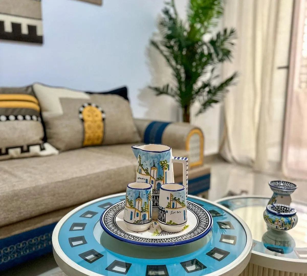 Confort & Charme A La Tunisienne Au Centre-Ville Apartmán
